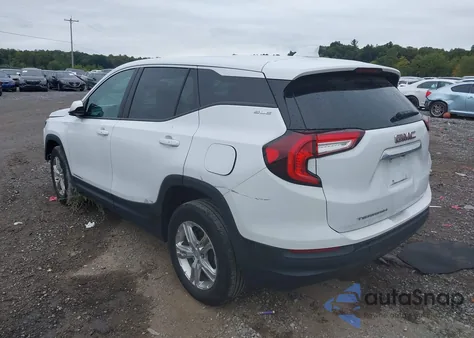 2022 GMC Terrain Fwd Sle from USA, damaged, VIN 3GKALMEVXNL274702